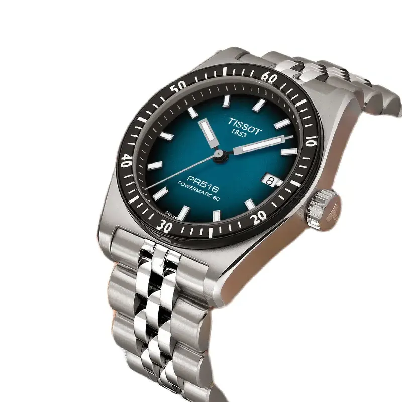 Tissot PR516 Powermatic 80 Blue Dial Sporty Men's Watch- T149.407.11.041.00